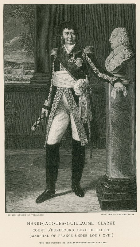 Henri-Jacques-Guillaume Clarke av French School