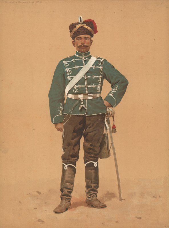 Hessian Hussar Regt nr 13 av French School