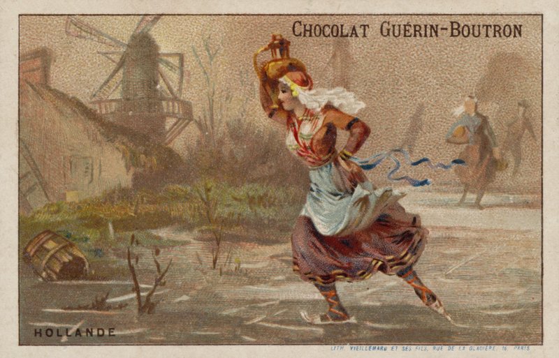 Holland (chromolitho) av French School