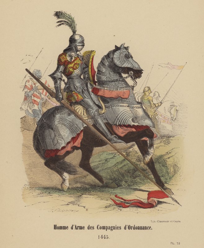 Ordnance Company Man-at-Arms av French School