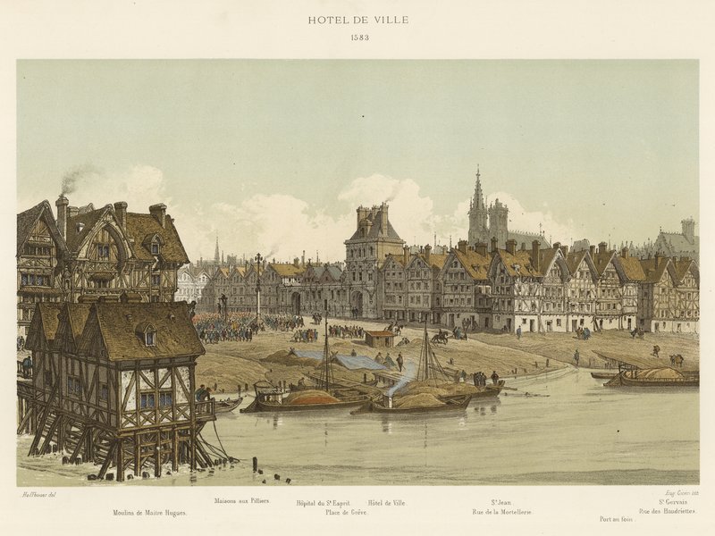 Rådhuset, 1583 av French School