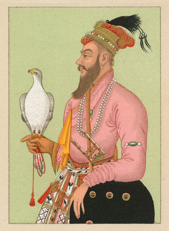 Indien kostym av French School