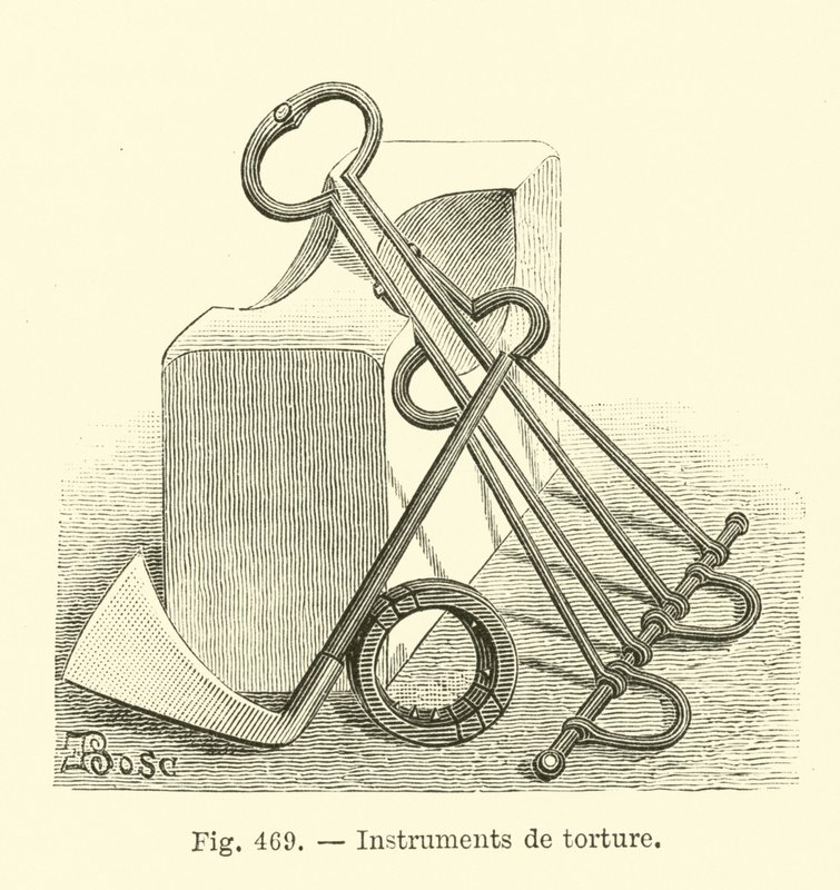 Instrument för tortyr av French School