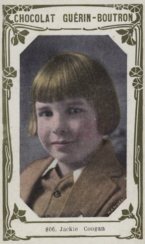 Jackie Coogan (färgad bild) av French School