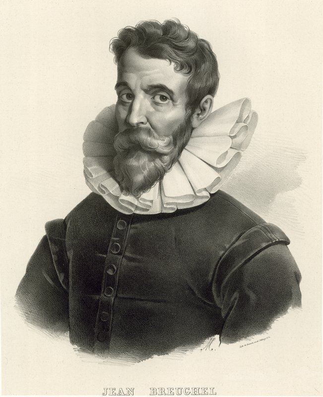 Jan Brueghel den äldre, flamländsk konstnär av French School