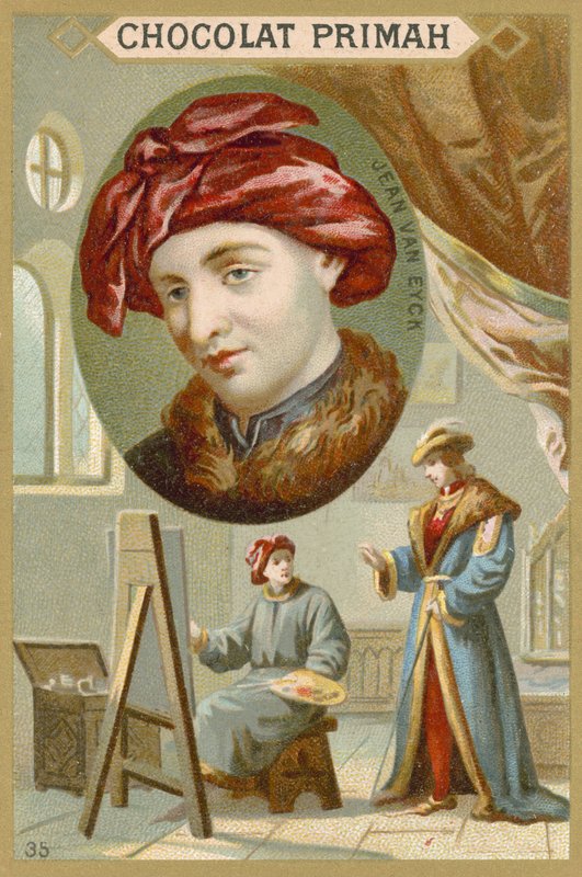 Jan van Eyck, flamländsk målare av French School