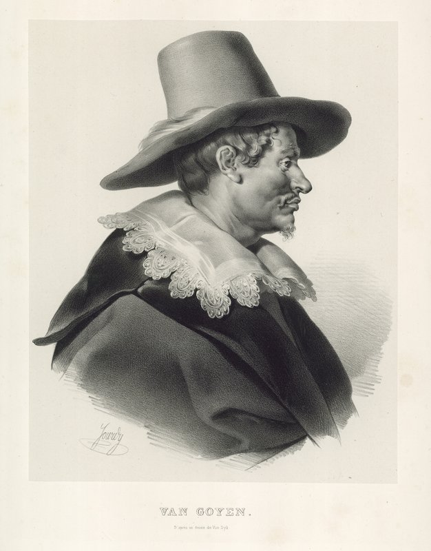 Jan van Goyen, holländsk konstnär av French School