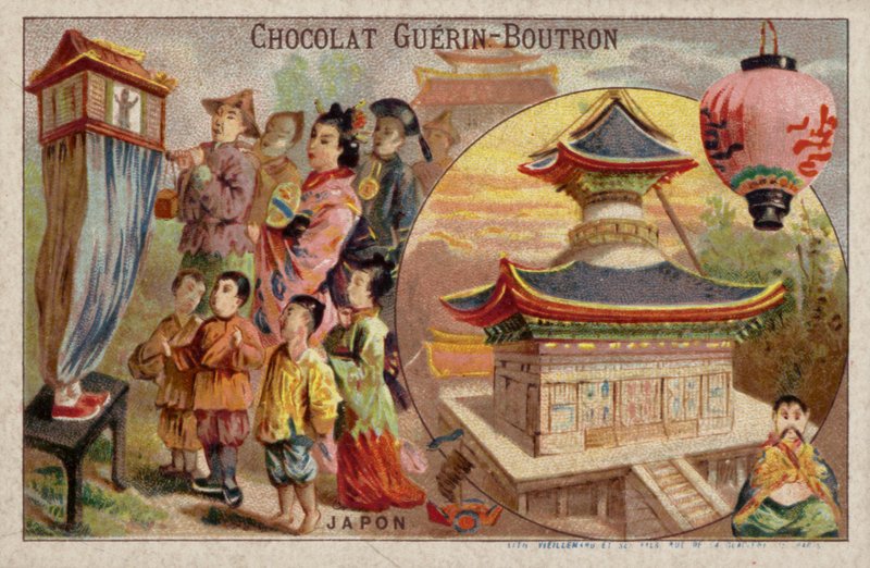 Japan (chromolitho) av French School