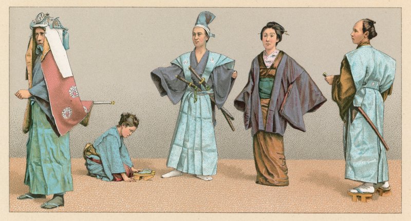 Japan Kostym av French School