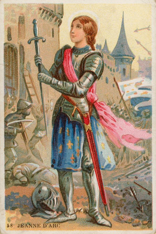 Joan av Arc av French School