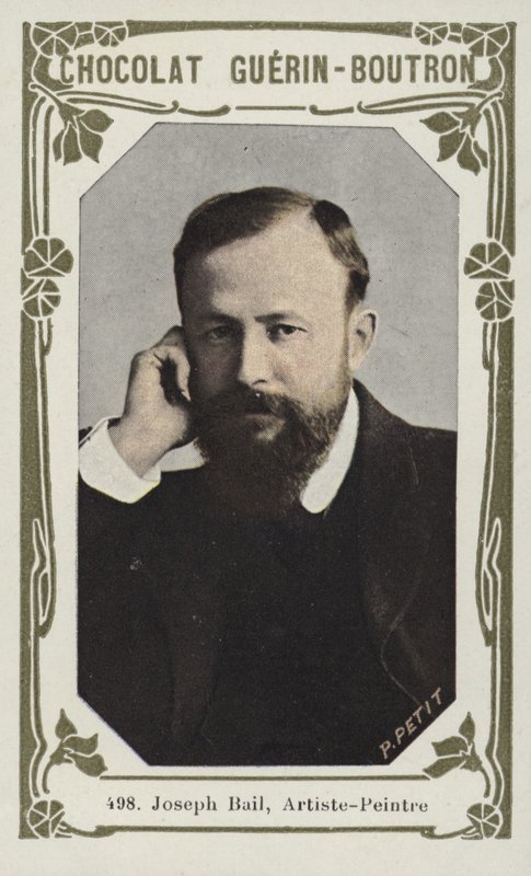 Joseph Bail, målare (färgad bild) av French School
