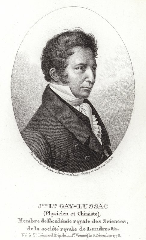 Joseph Louis Gay-Lussac av French School