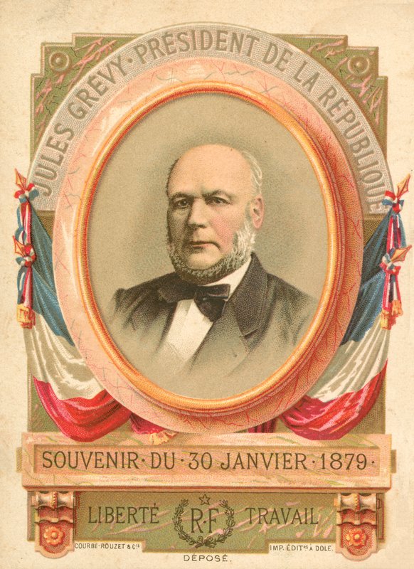 Jules Grevy, Frankrikes president, 1879 av French School