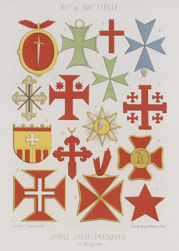 Riddare och religiösa ordnar av French School