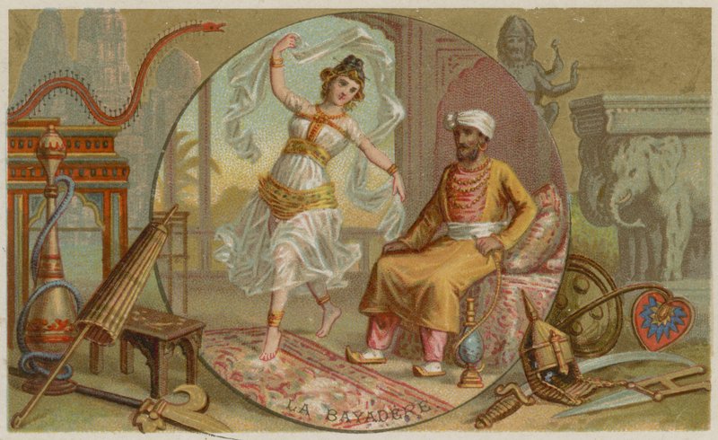 La Bayadere av French School