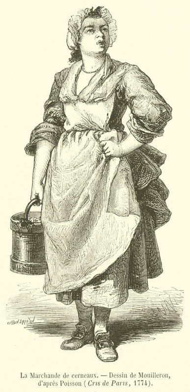 The Merchant of Kernels (gravyr) av French School