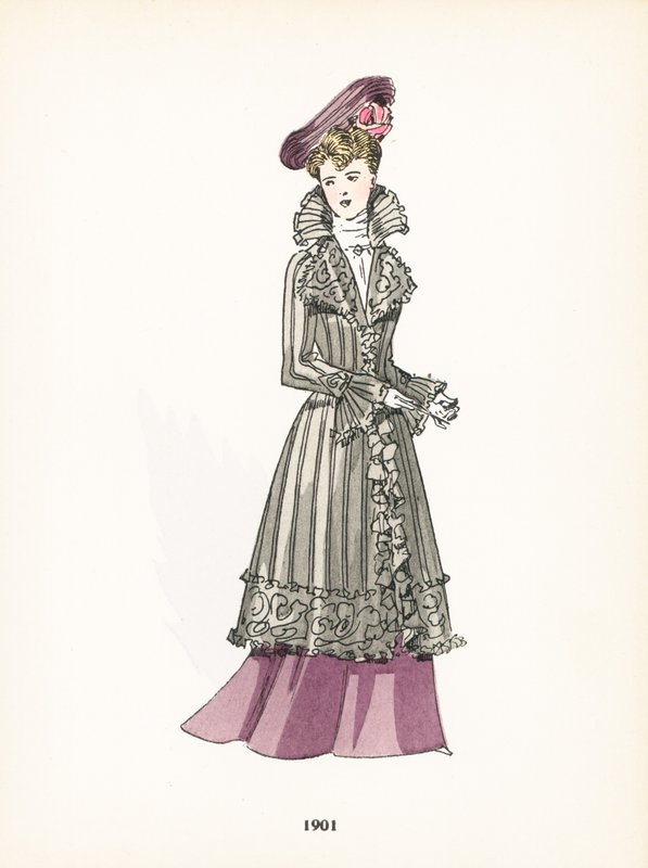Dammode, 1901 av French School