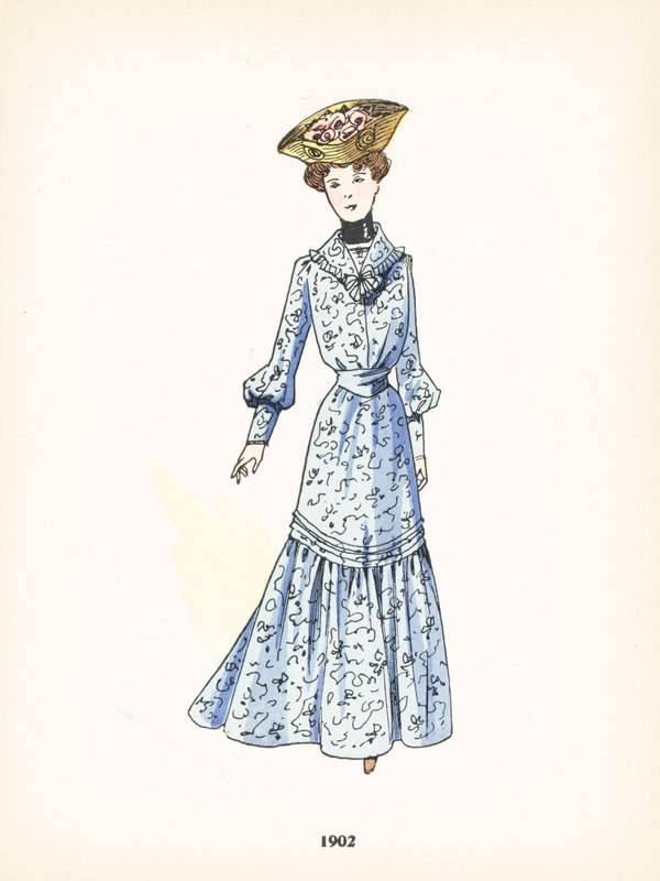 Dammode, 1902 av French School