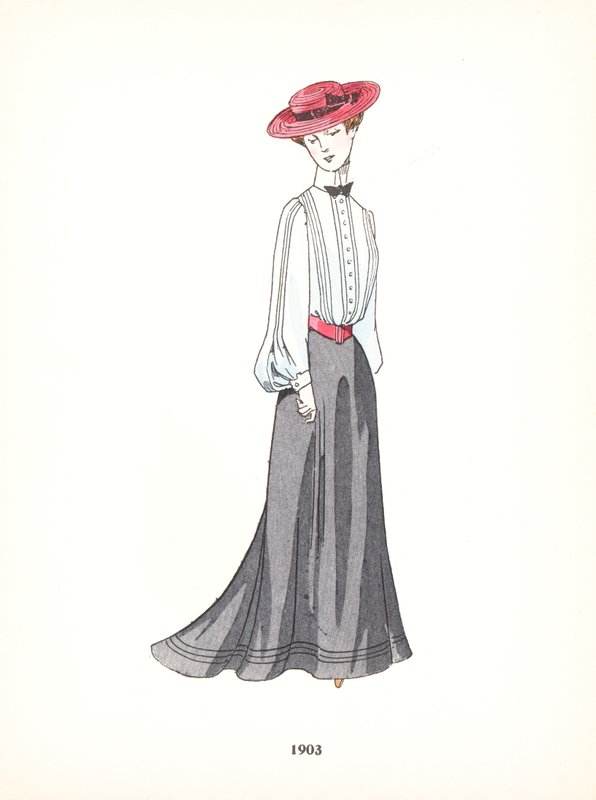 Dammode, 1903 av French School