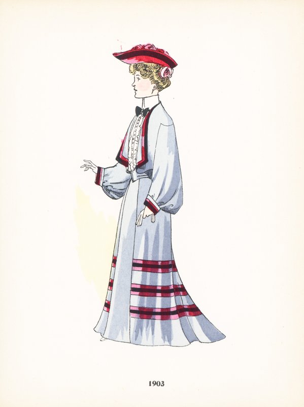 Dammode, 1903 av French School