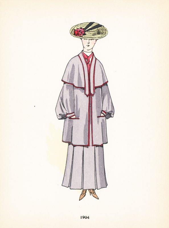 Dammode, 1904 av French School