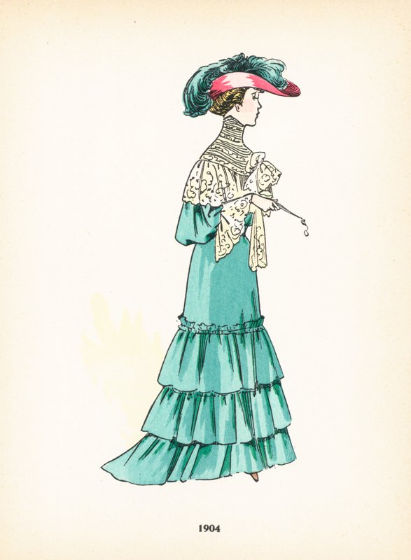 Dammode, 1904 av French School