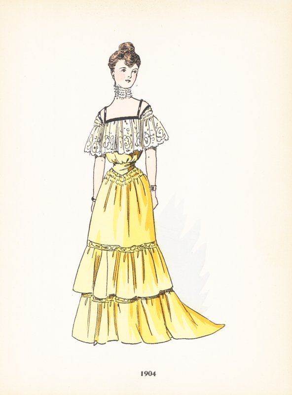Dammode, 1904 av French School