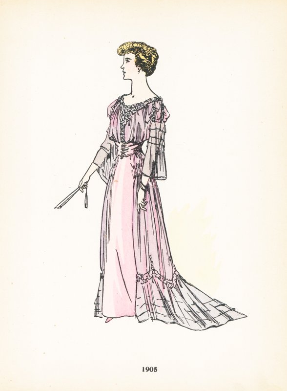 Dammode, 1905 av French School