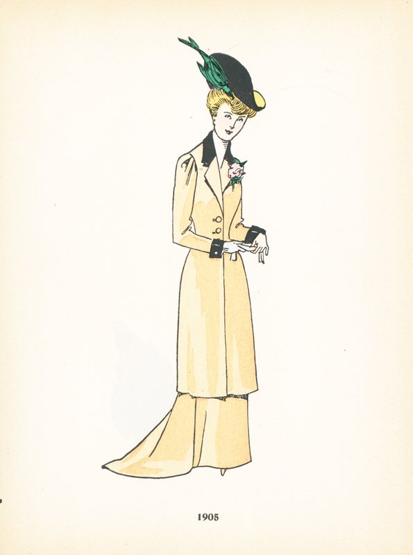 Dammode, 1905 av French School