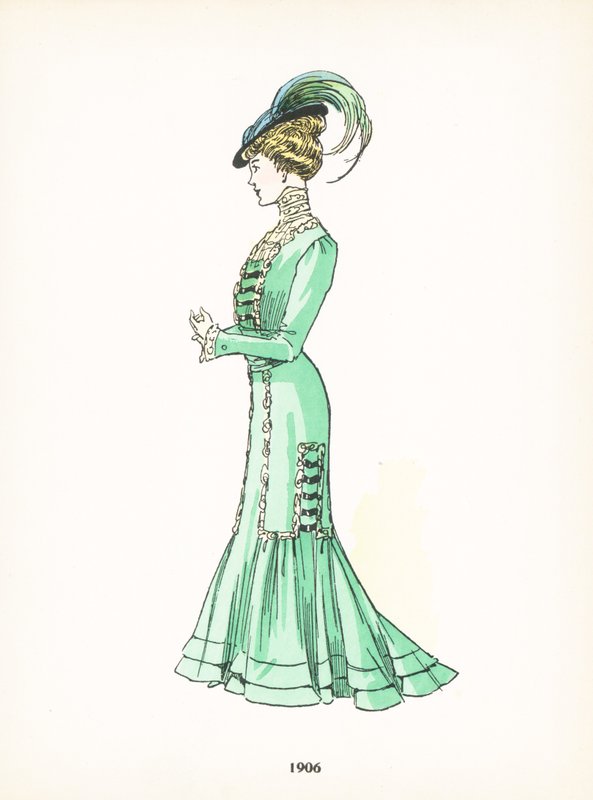 Dammode, 1906 av French School