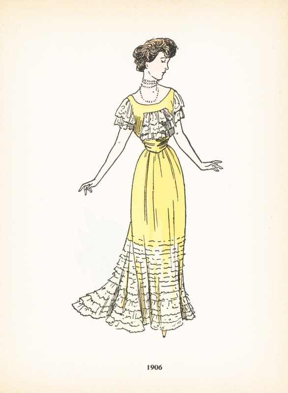 Dammode, 1906 av French School