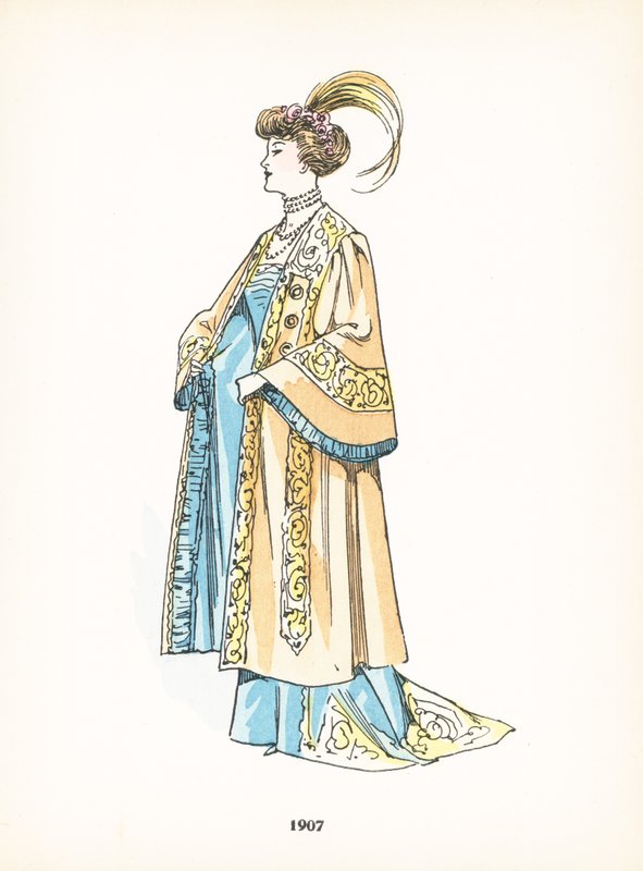 Dammode, 1907 av French School