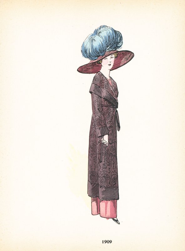 Dammode, 1909 av French School