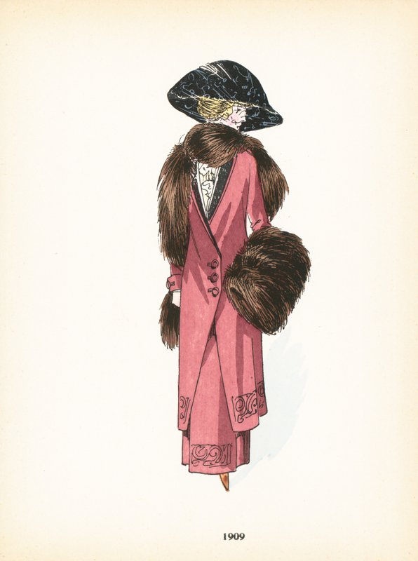 Dammode, 1909 av French School