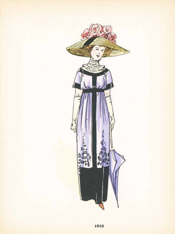 Dammode, 1910 av French School