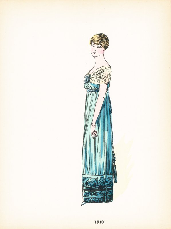 Dammode, 1910 av French School