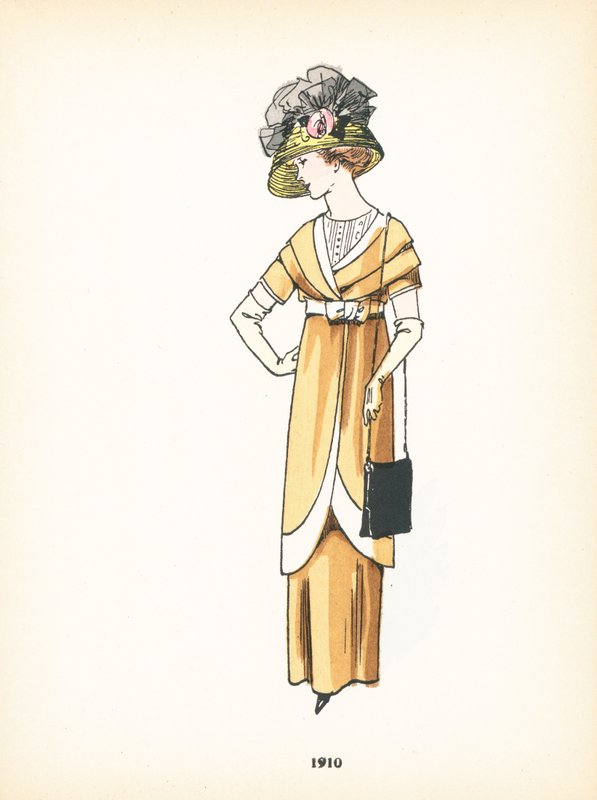 Dammode, 1910 av French School