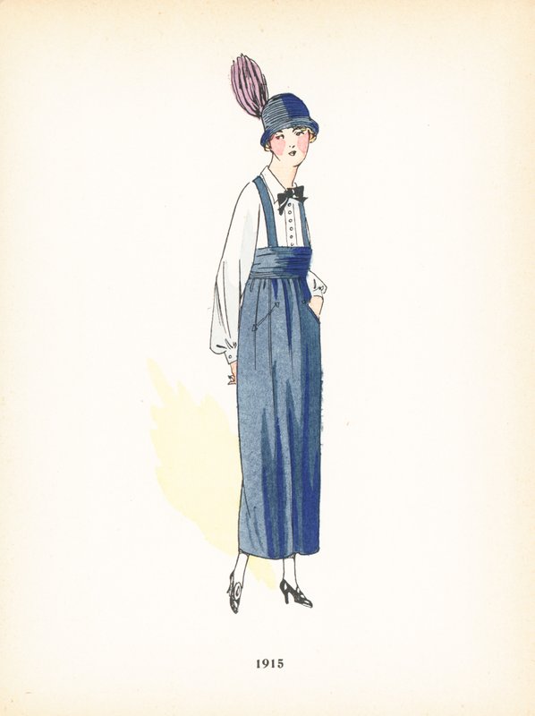 Dammode, 1915 av French School