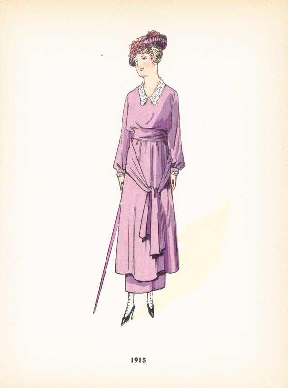 Dammode, 1915 av French School