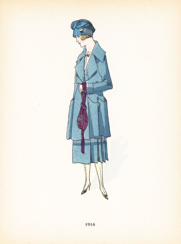 Dammode, 1916 av French School