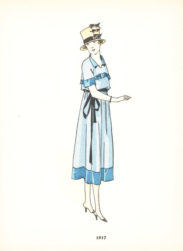 Dammode, 1917 av French School