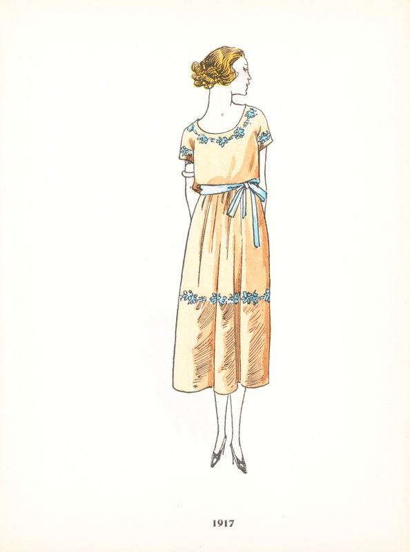 Dammode, 1917 av French School