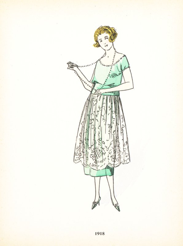 Dammode, 1918 av French School