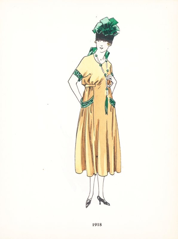 Dammode, 1918 av French School