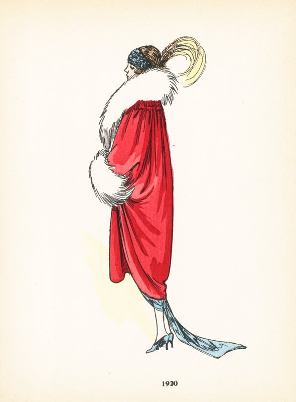 Dammode, 1920 av French School