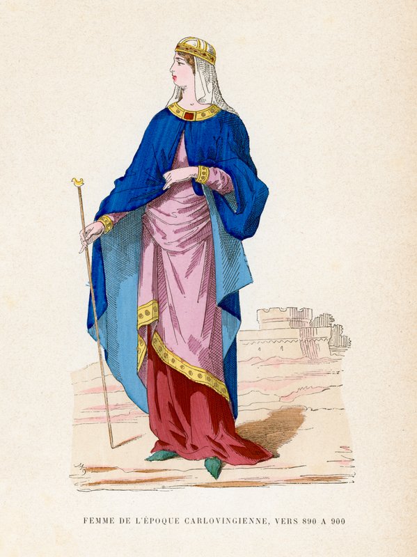 Lady, 890-900 av French School