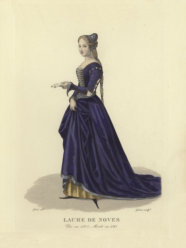 Laure de Noves av French School