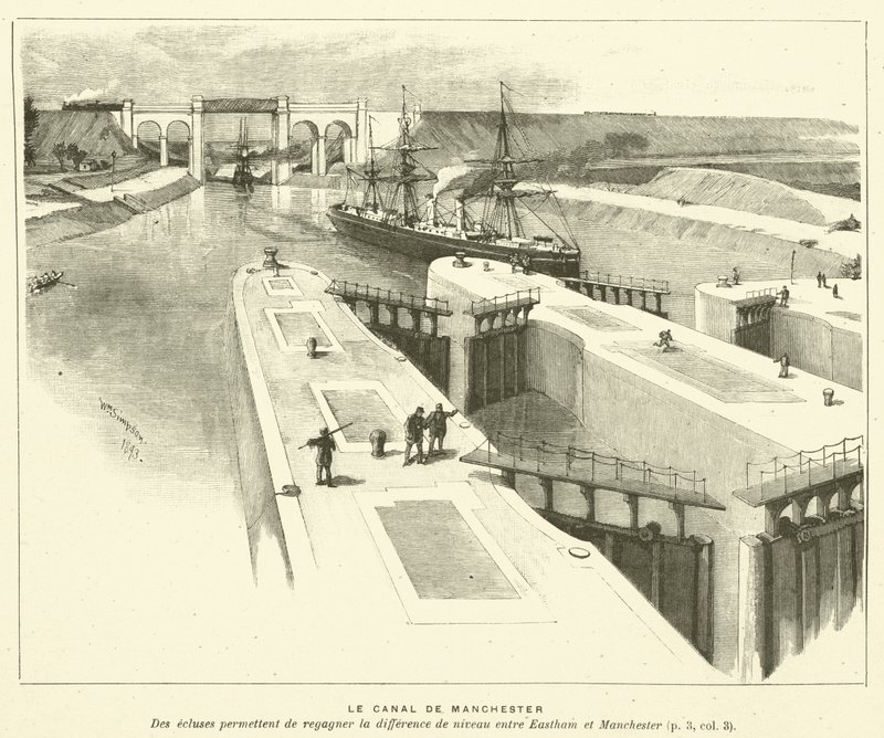 Manchester Canal (gravyr) av French School