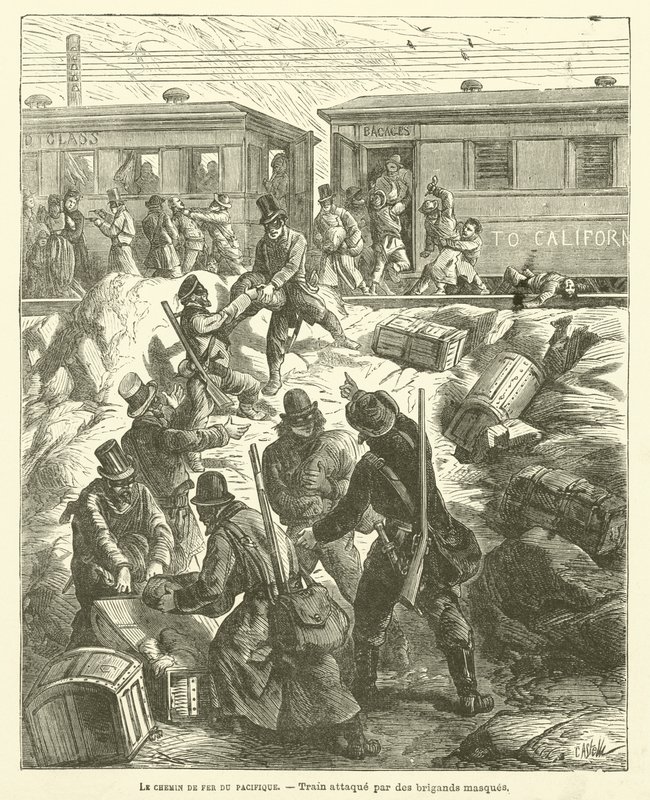 The Pacific Railroad (gravyr) av French School