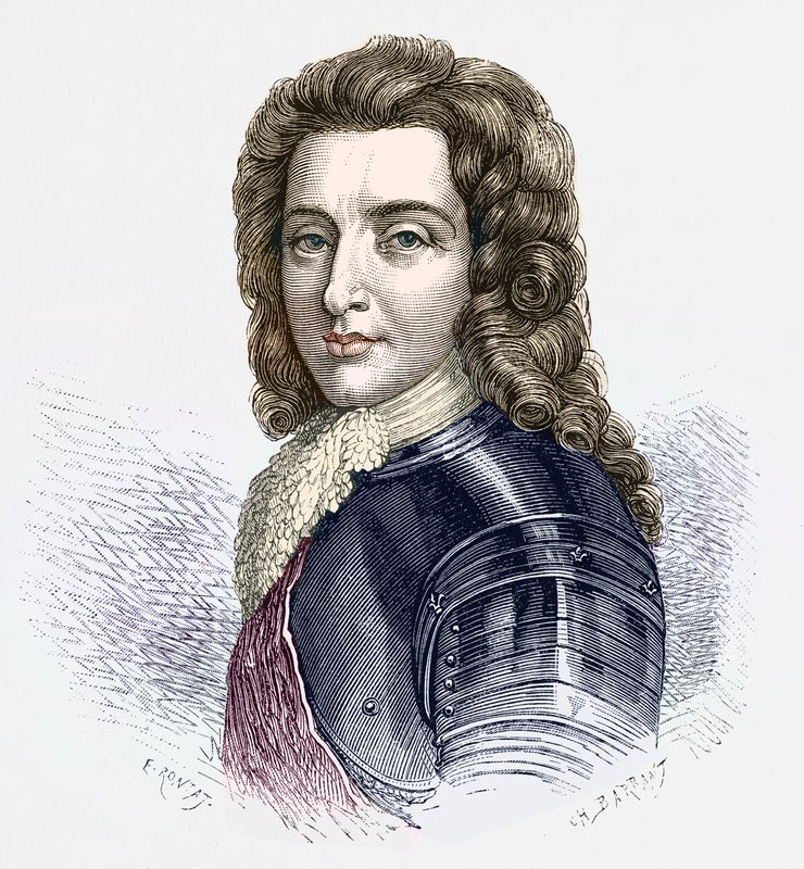 Hertigen av Maine (1670-1736) (senare färg) av French School